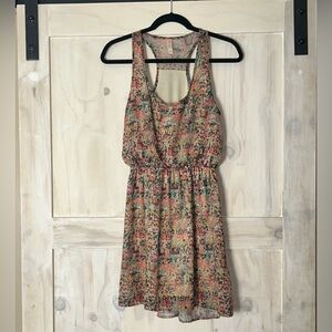 xhilaration racerback dress multicolored size S